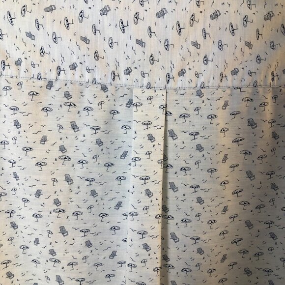 Steel & Jelly Beach Umbrellas Sand Chairs Short Sleeve Shirt - Picture 6 of 11